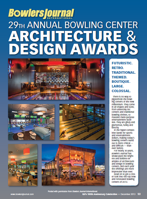 Bowlers Journal Architecture and Design Awards 2013